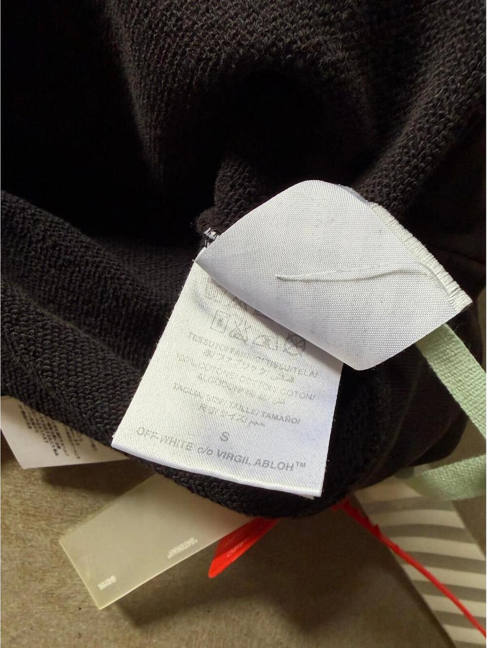 Off White Business Women Sweatshirt Sz L/XL - Picture 6 of 6